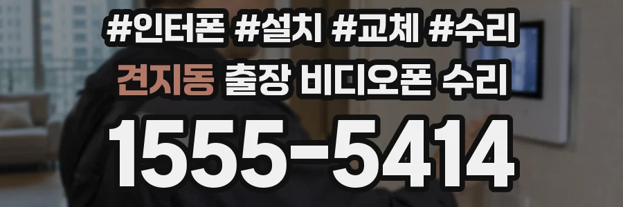 견지동 출장 비디오폰 수리