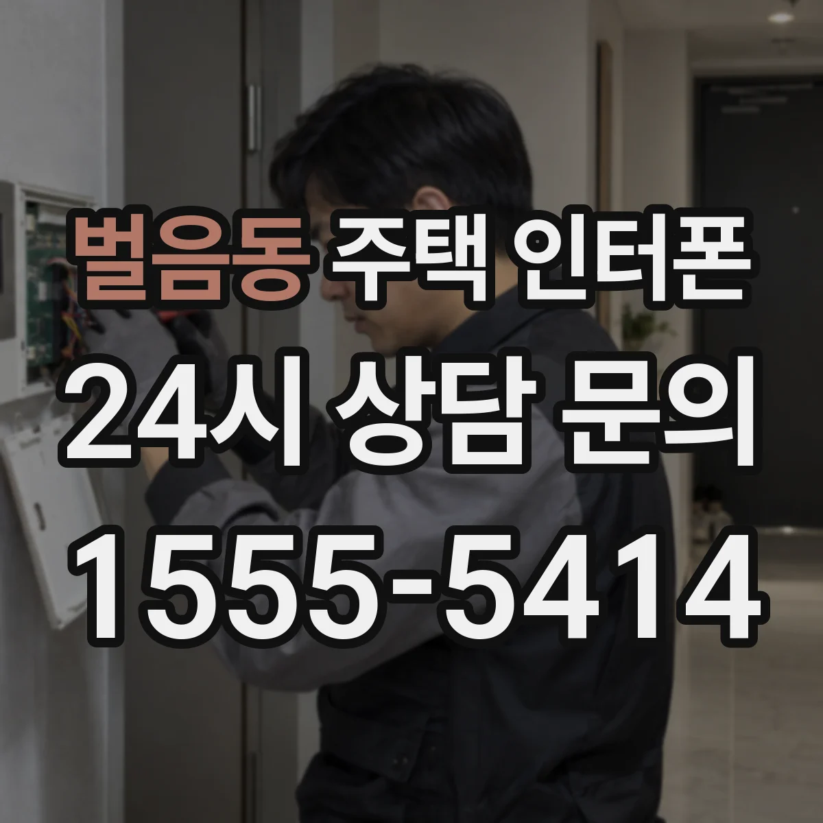 벌음동 주택 인터폰