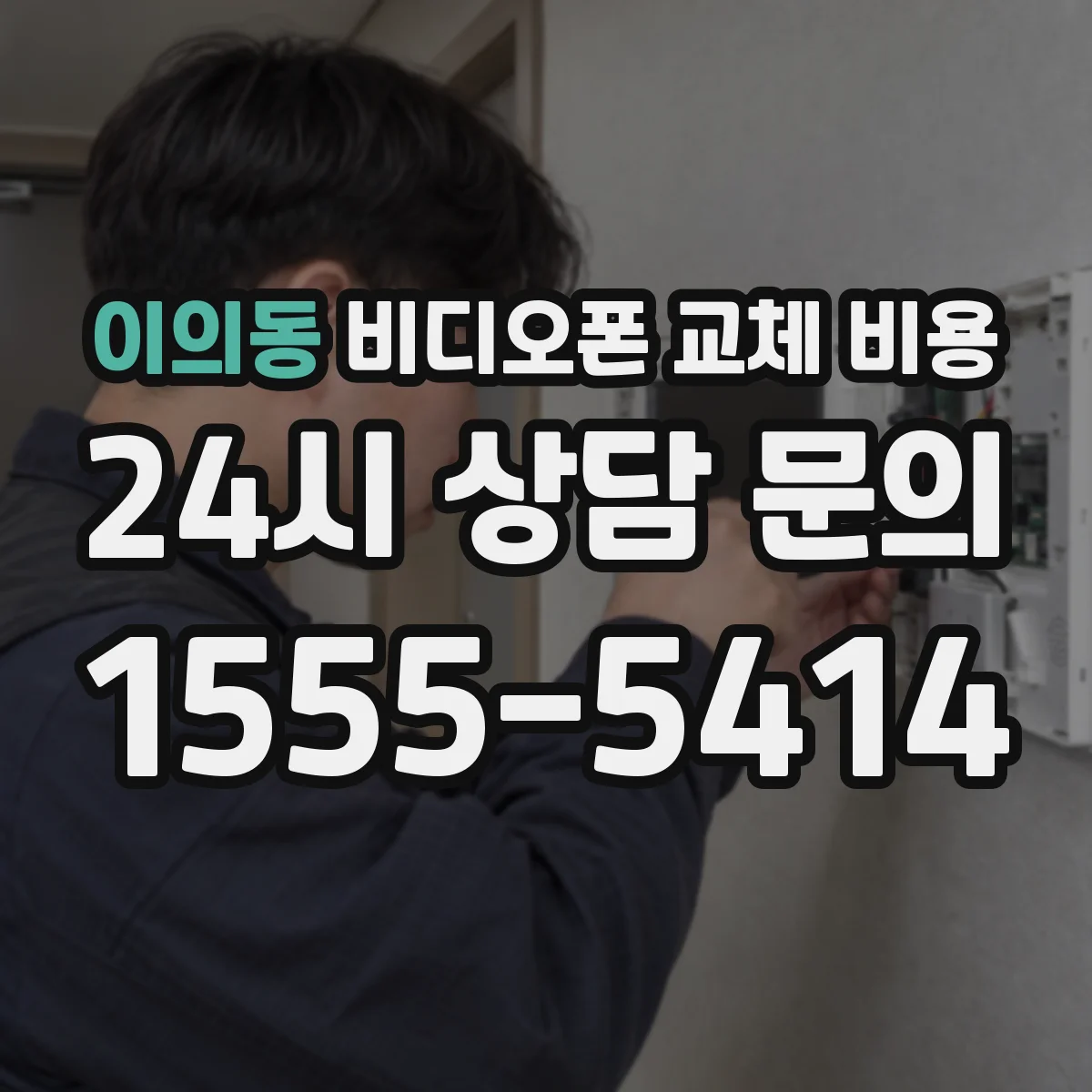 이의동 비디오폰 교체 비용