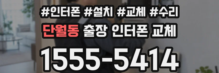 단월동 출장 인터폰 교체