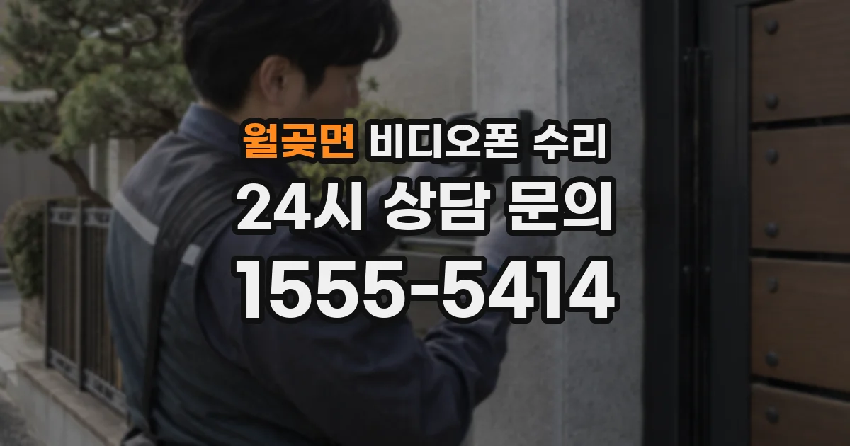 월곶면 비디오폰 수리