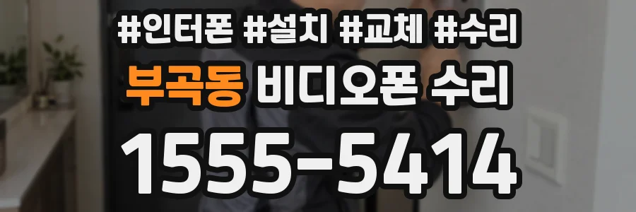 부곡동 비디오폰 수리