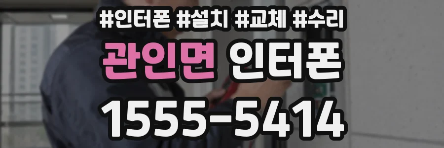 관인면 인터폰