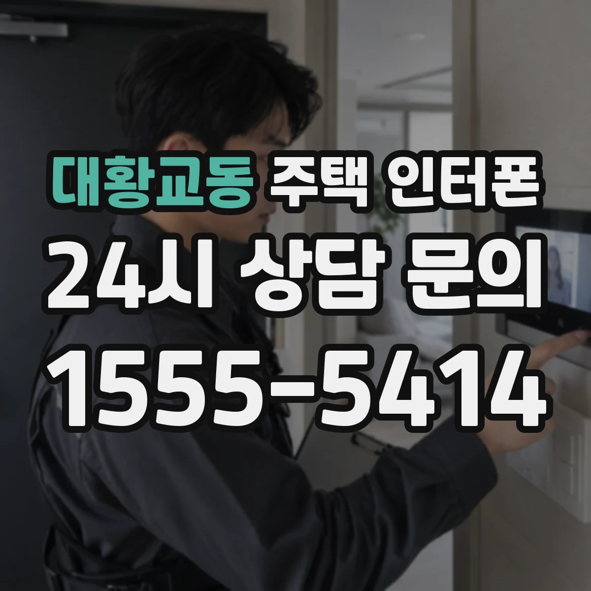 대황교동 주택 인터폰