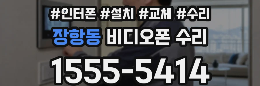 장항동 비디오폰 수리