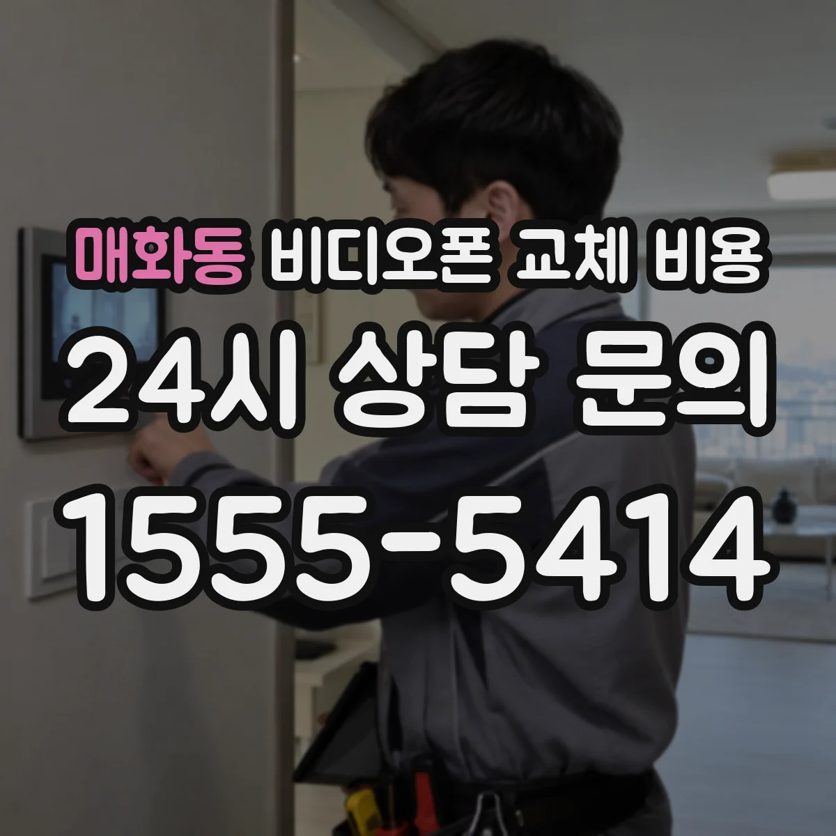 매화동 비디오폰 교체 비용