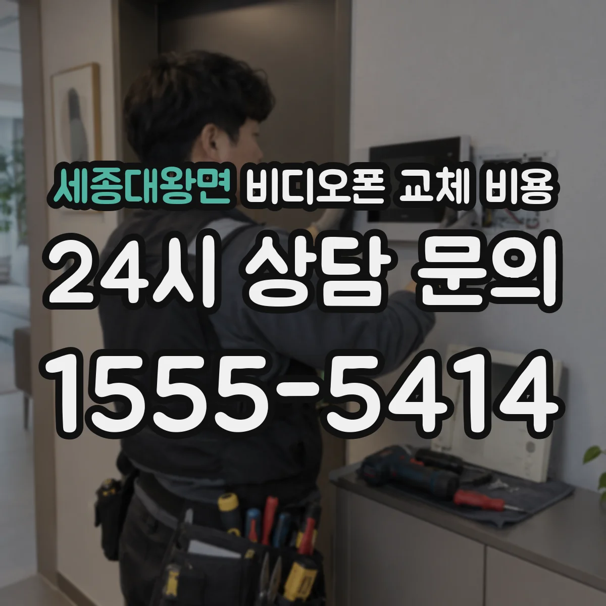 세종대왕면 비디오폰 교체 비용