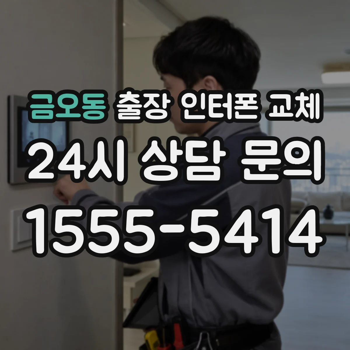 금오동 출장 인터폰 교체