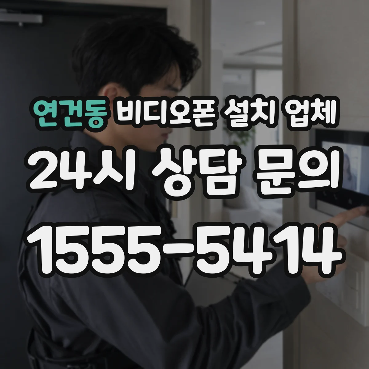 연건동 비디오폰 설치 업체