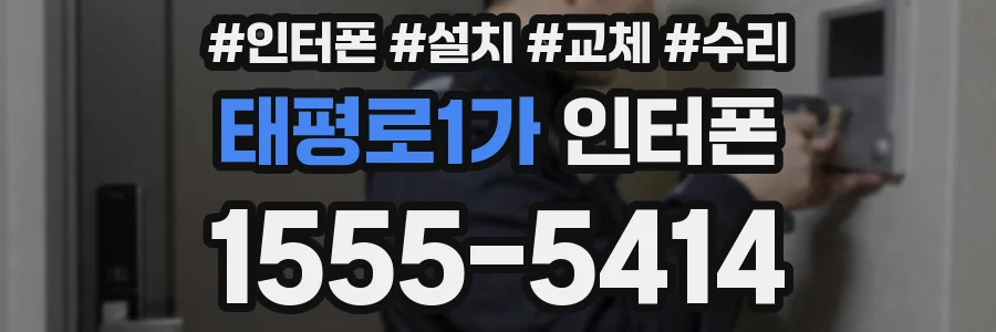 태평로1가 인터폰