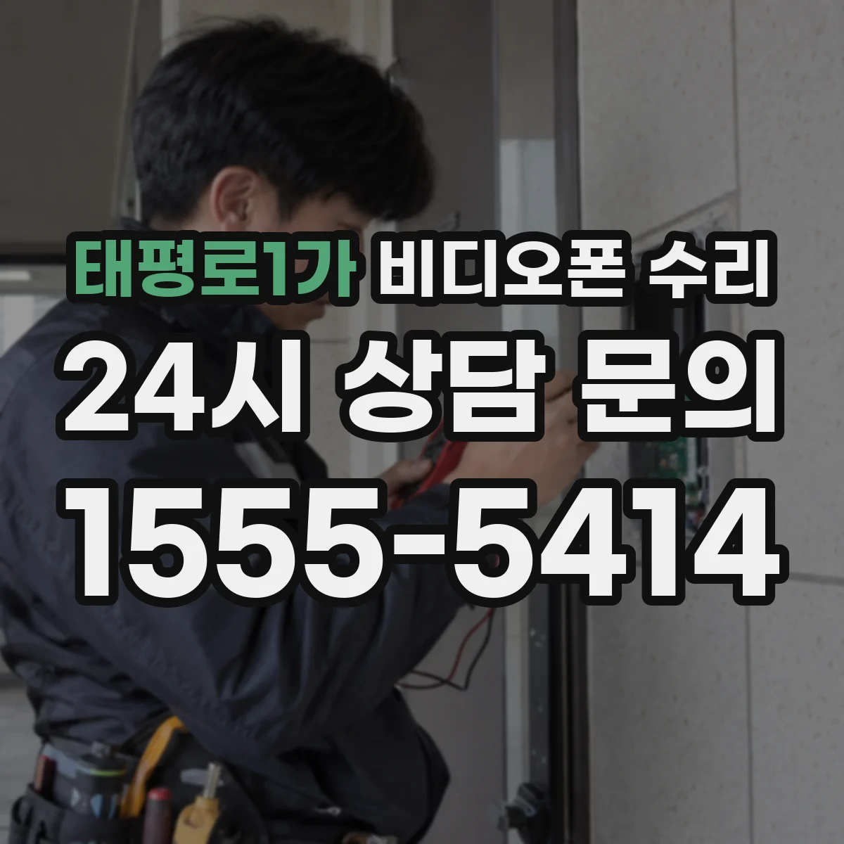 태평로1가 비디오폰 수리