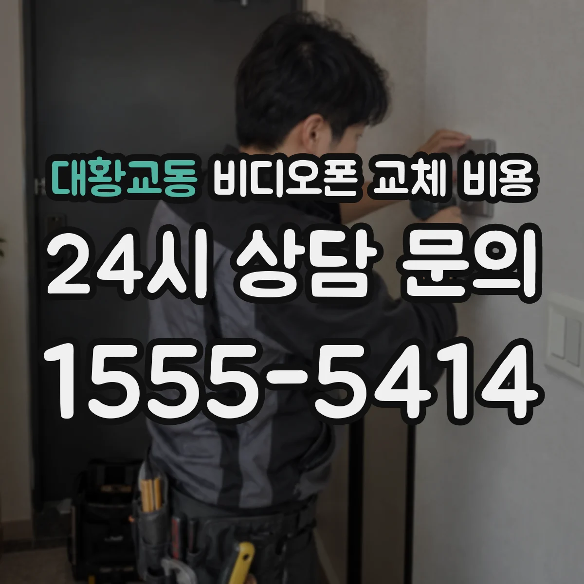 대황교동 비디오폰 교체 비용