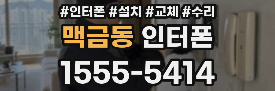 맥금동 인터폰