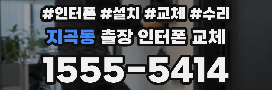 지곡동 출장 인터폰 교체