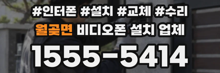 월곶면 비디오폰 설치 업체