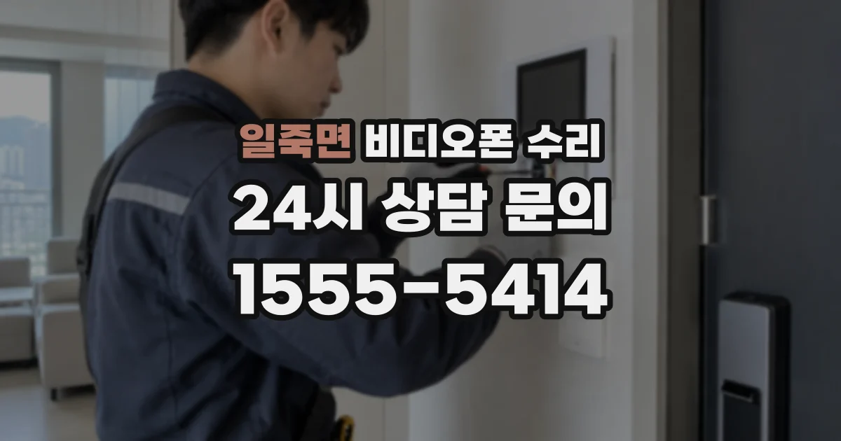 일죽면 비디오폰 수리