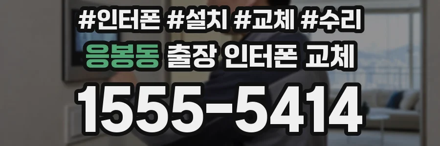 응봉동 출장 인터폰 교체