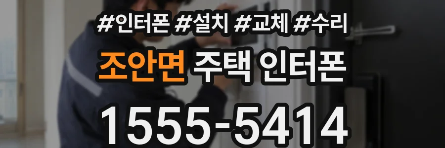 조안면 주택 인터폰