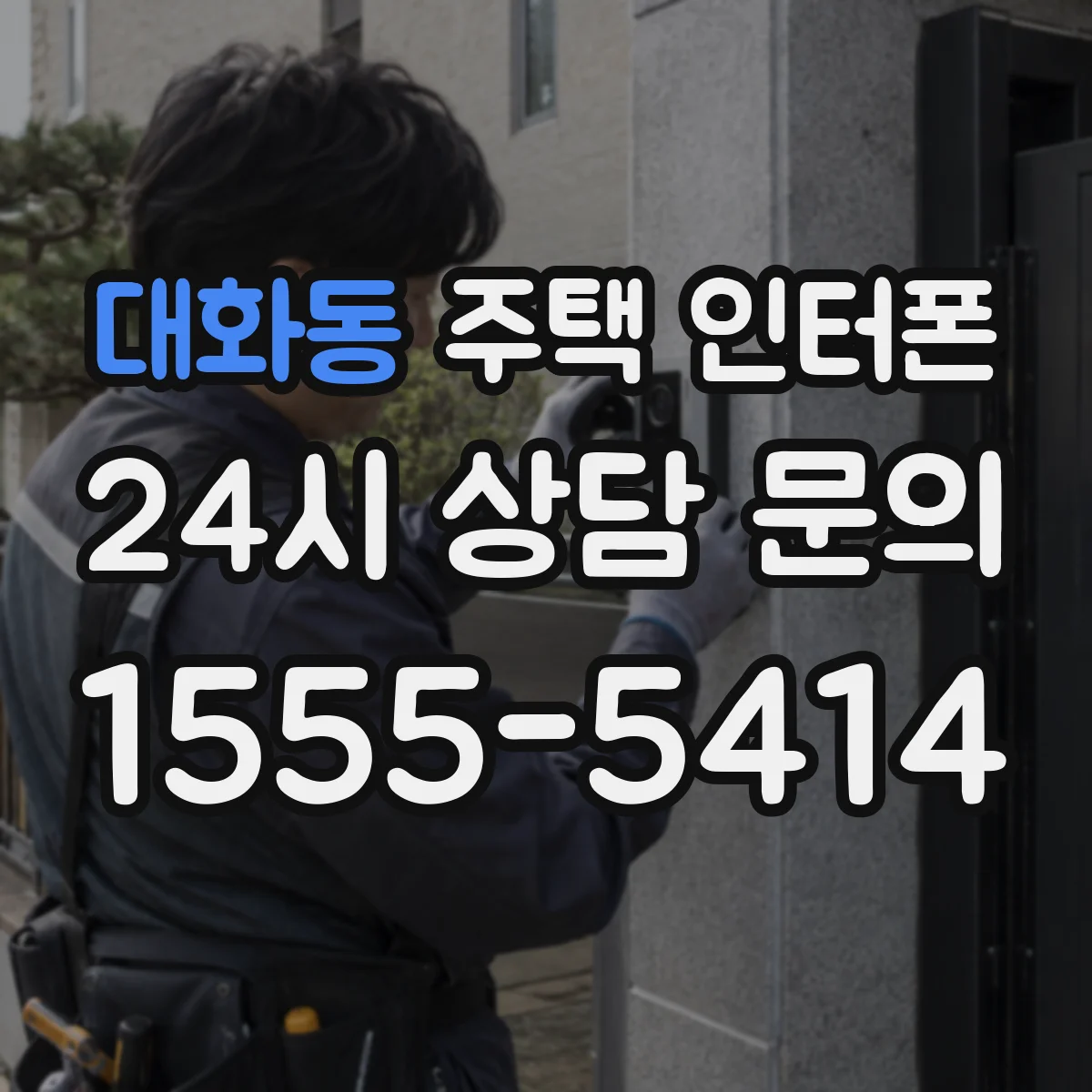 대화동 주택 인터폰