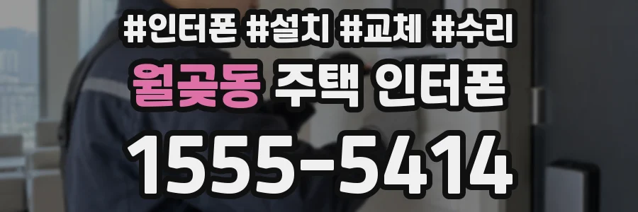 월곶동 주택 인터폰