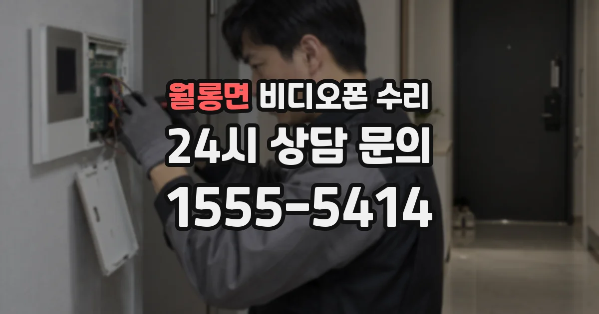 월롱면 비디오폰 수리