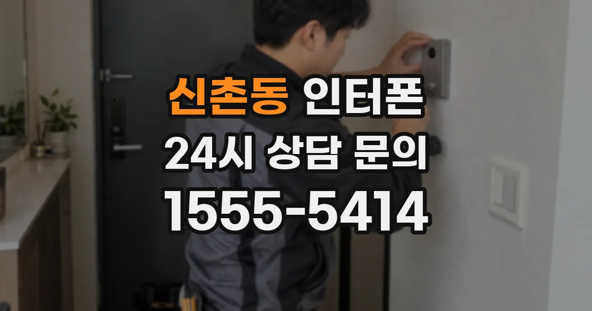 신촌동 인터폰