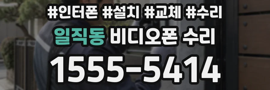 일직동 비디오폰 수리