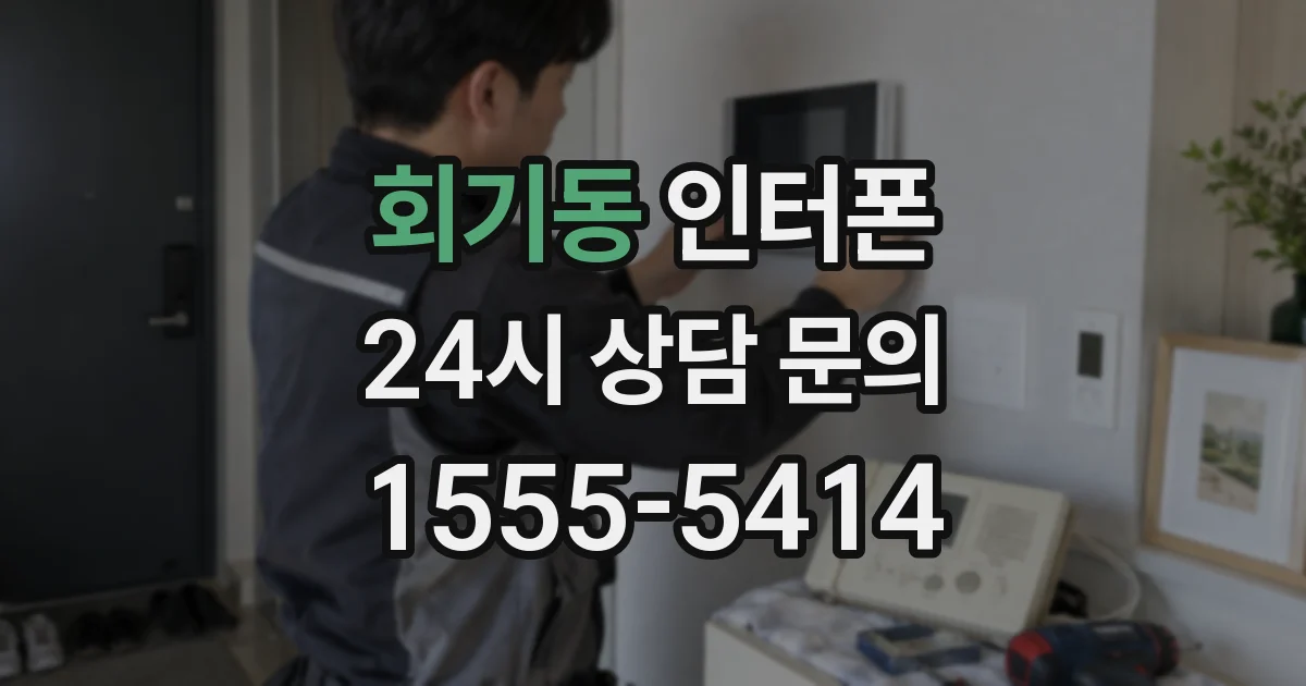회기동 인터폰