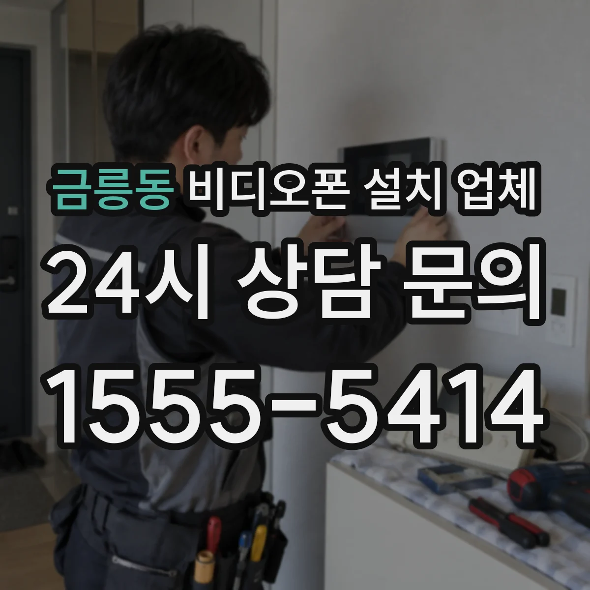 금릉동 비디오폰 설치 업체