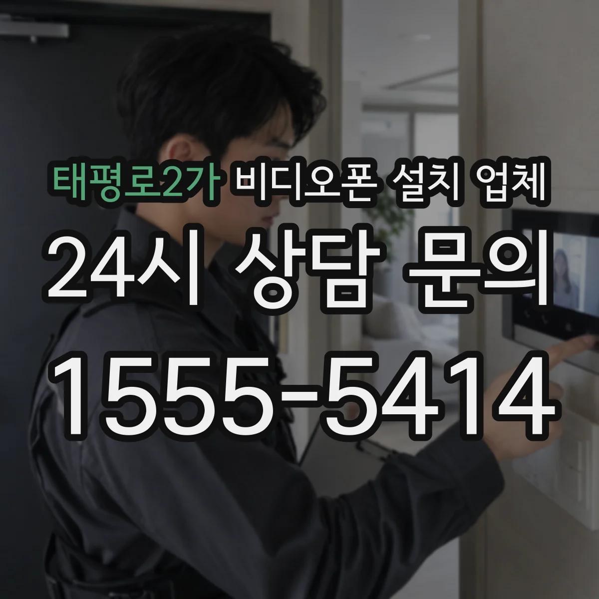 태평로2가 비디오폰 설치 업체