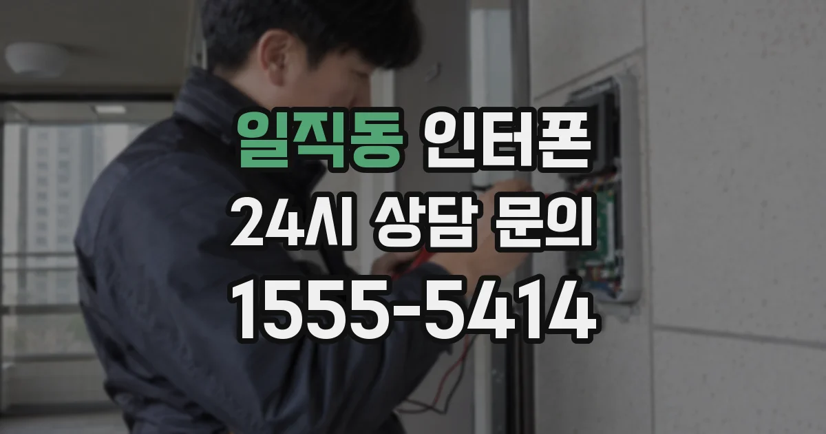 일직동 인터폰
