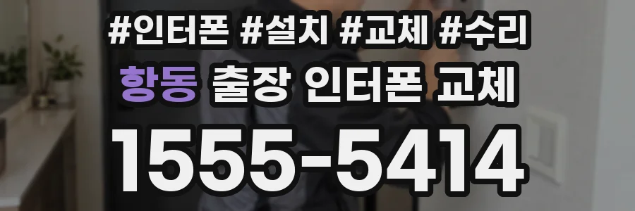 항동 출장 인터폰 교체