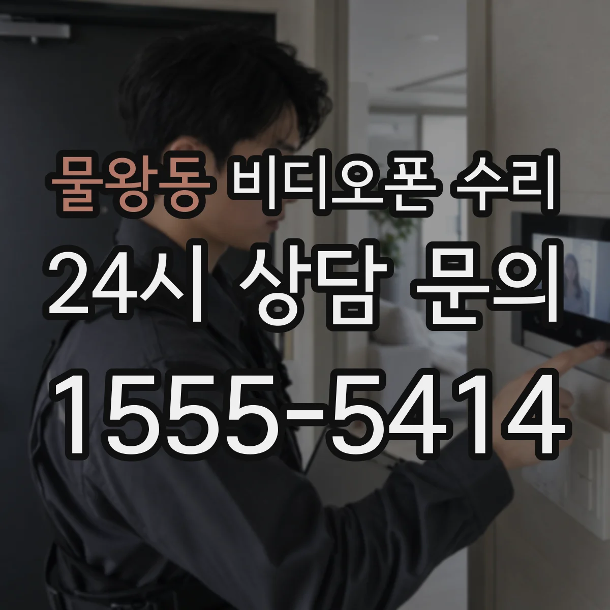 물왕동 비디오폰 수리