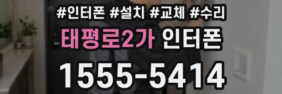 태평로2가 인터폰