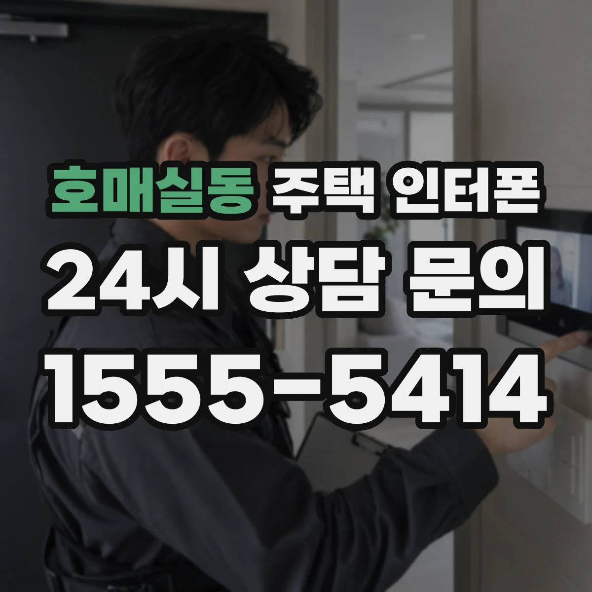 호매실동 주택 인터폰