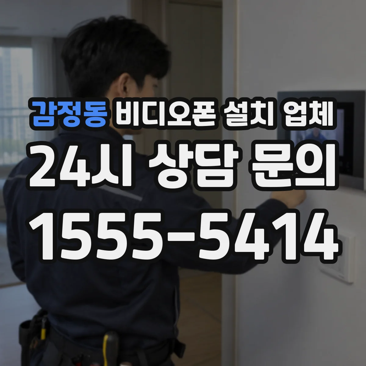 감정동 비디오폰 설치 업체