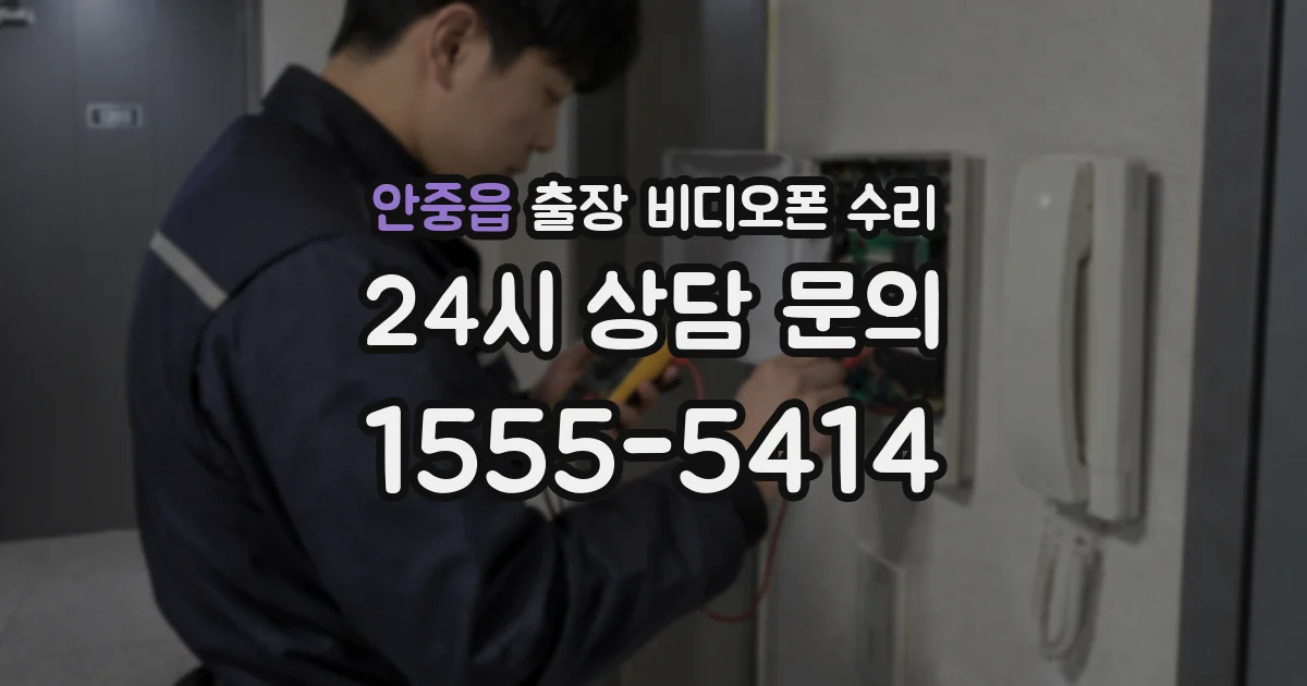 안중읍 출장 비디오폰 수리