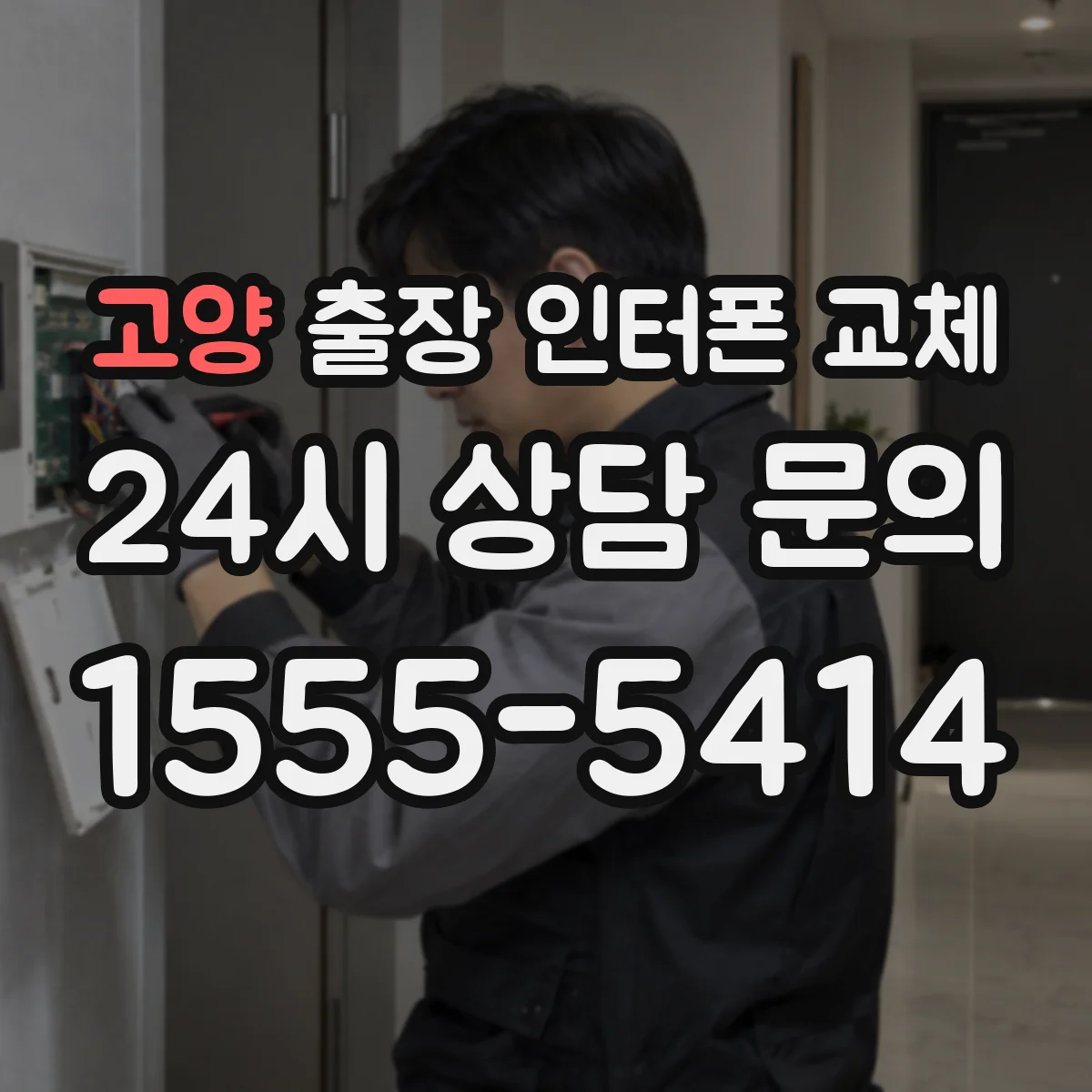 고양 출장 인터폰 교체