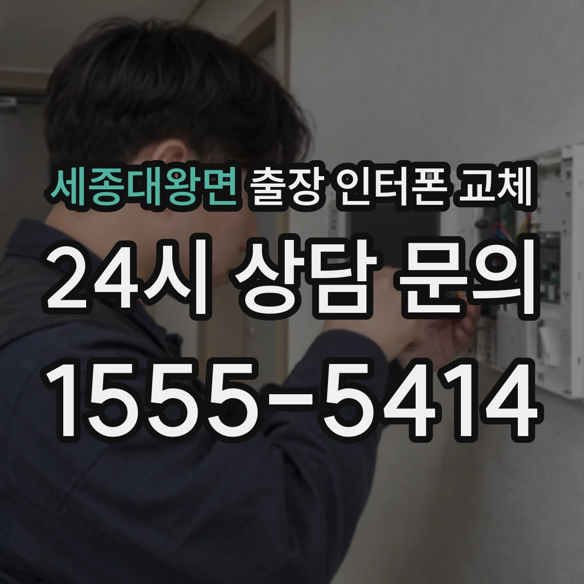 세종대왕면 출장 인터폰 교체