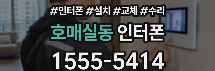 호매실동 인터폰