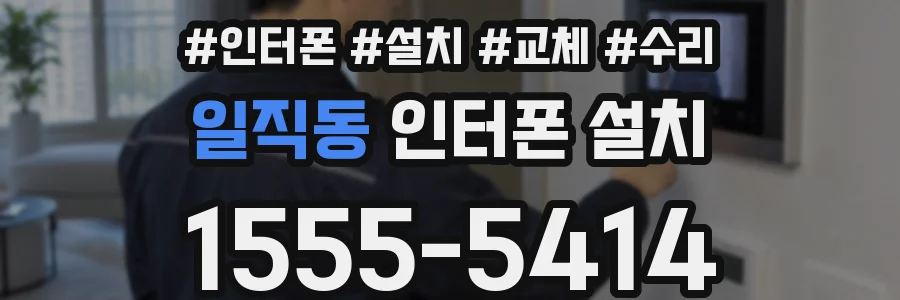 일직동 인터폰 설치