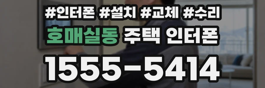 호매실동 주택 인터폰
