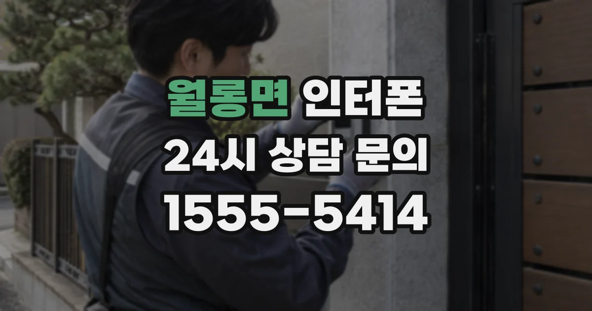 월롱면 인터폰