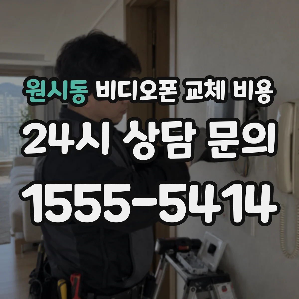 원시동 비디오폰 교체 비용