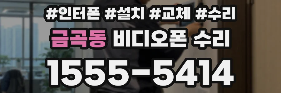 금곡동 비디오폰 수리