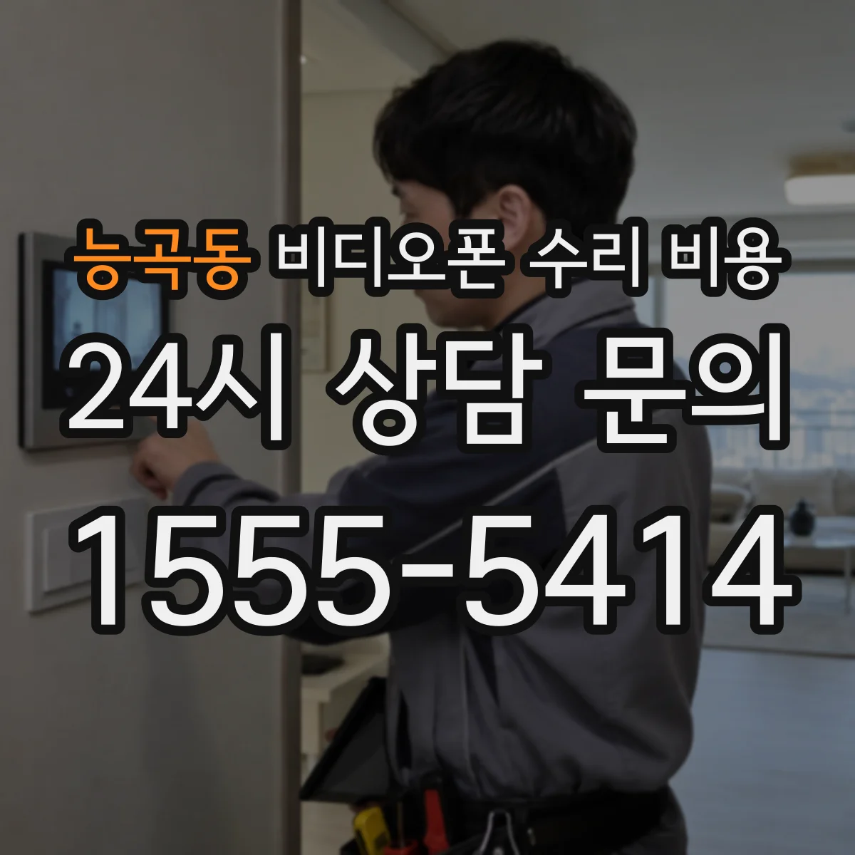 능곡동 비디오폰 수리 비용