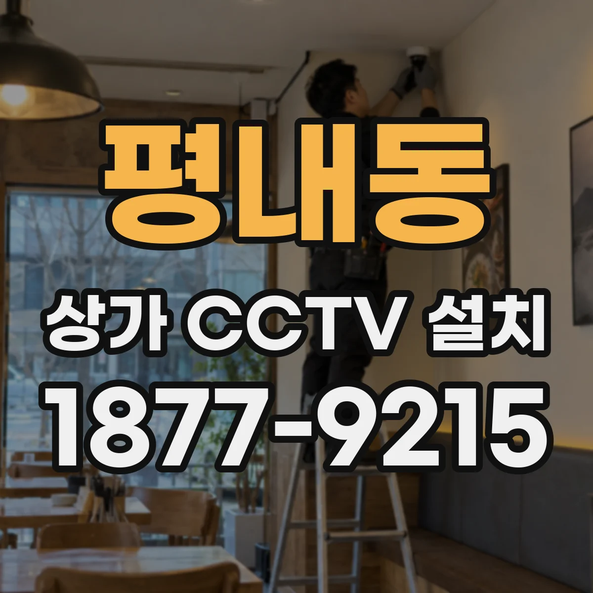 평내동 상가 CCTV 설치