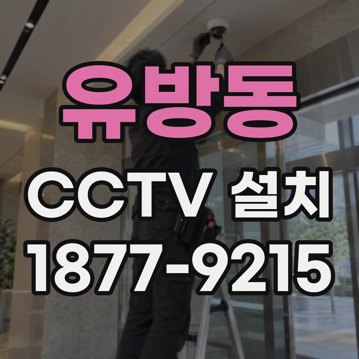 유방동 CCTV 설치