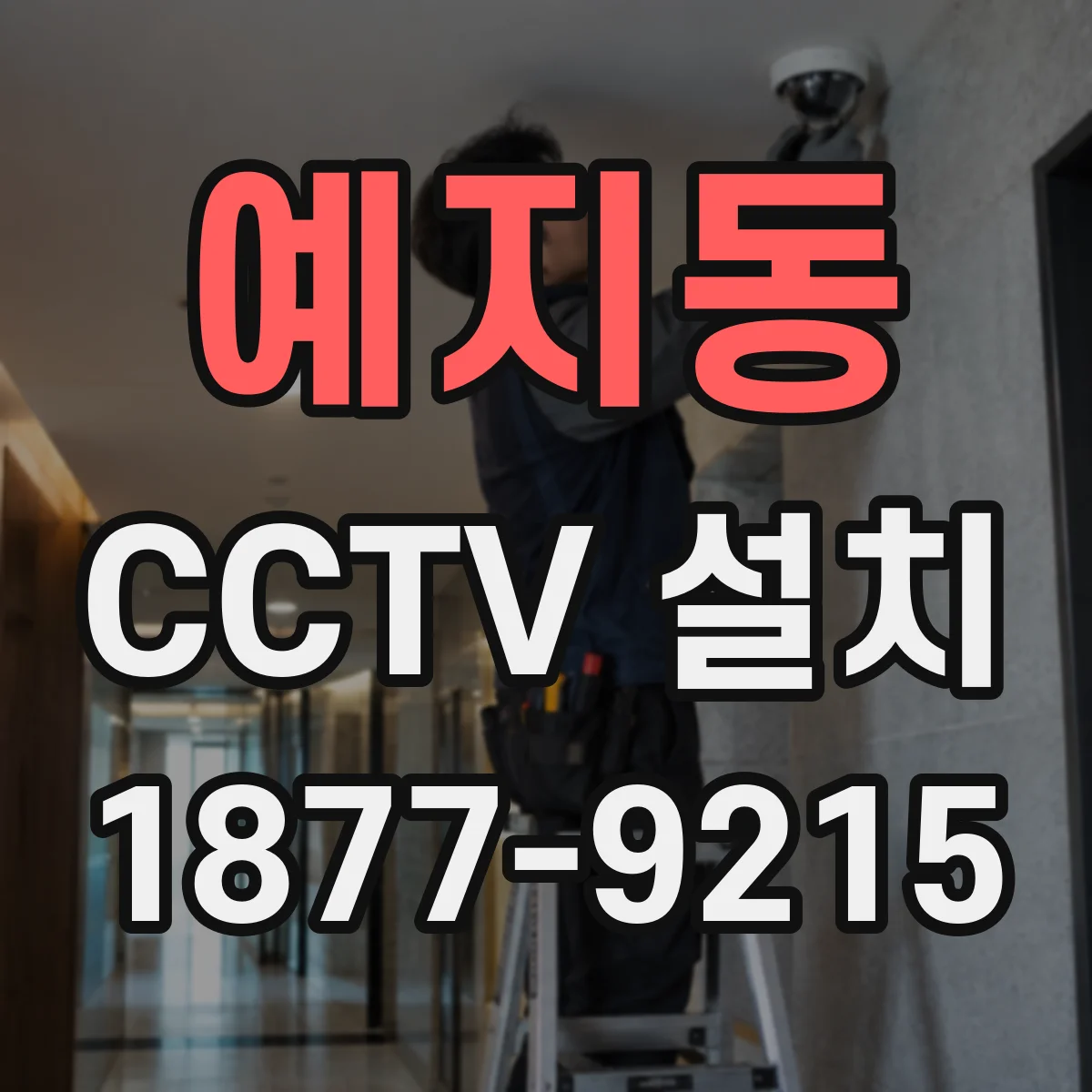 예지동 CCTV 설치