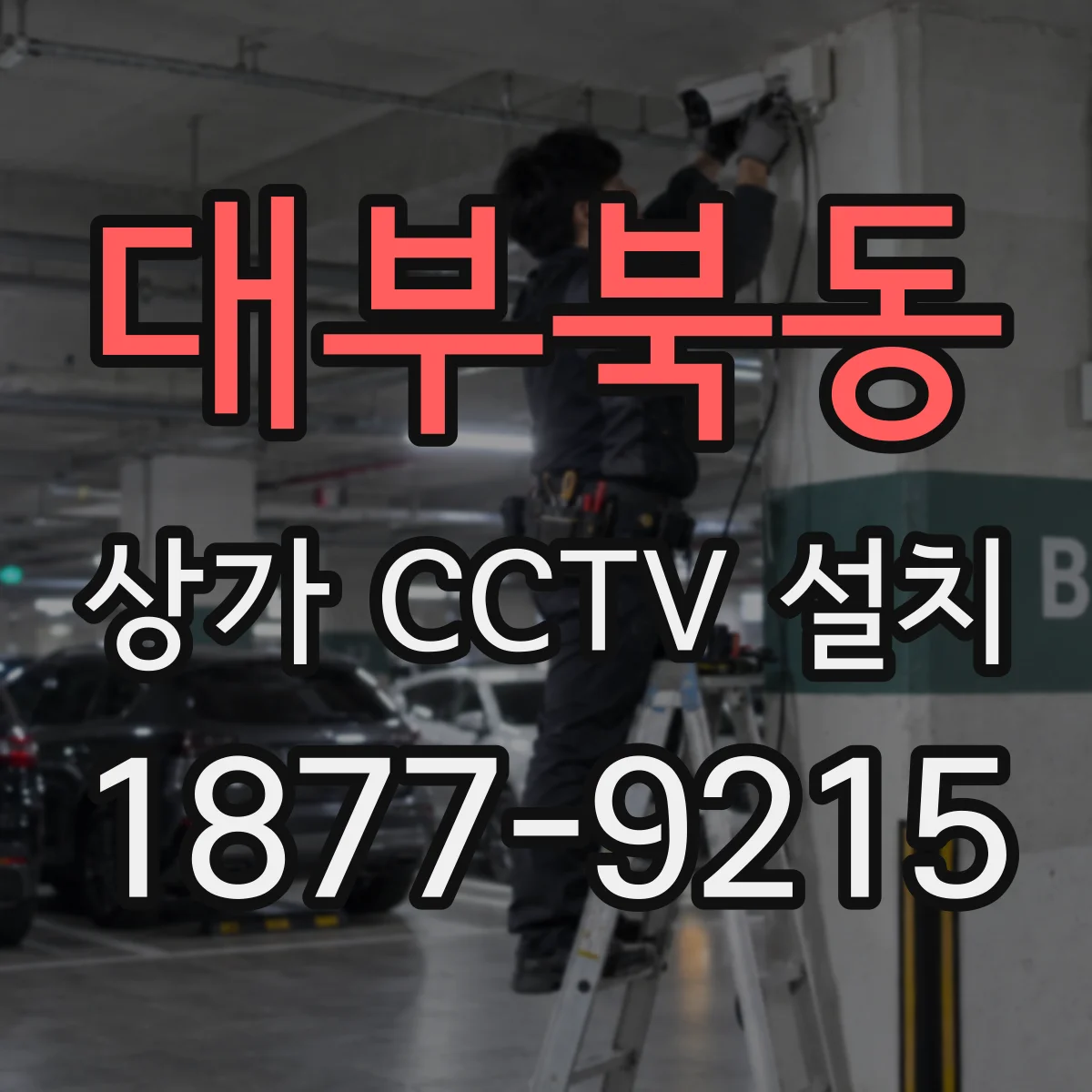 대부북동 상가 CCTV 설치